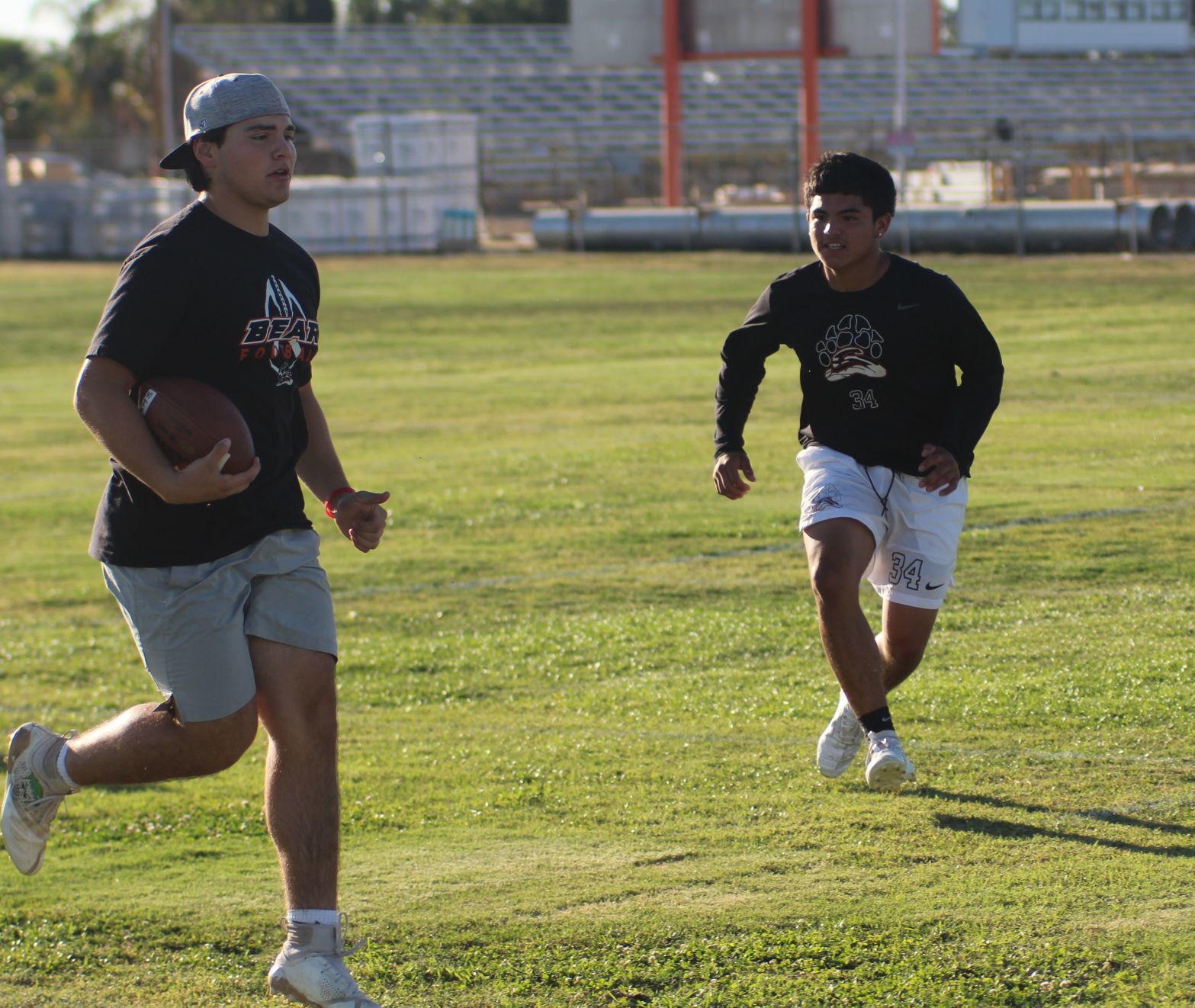 Selma hosts youth football camp